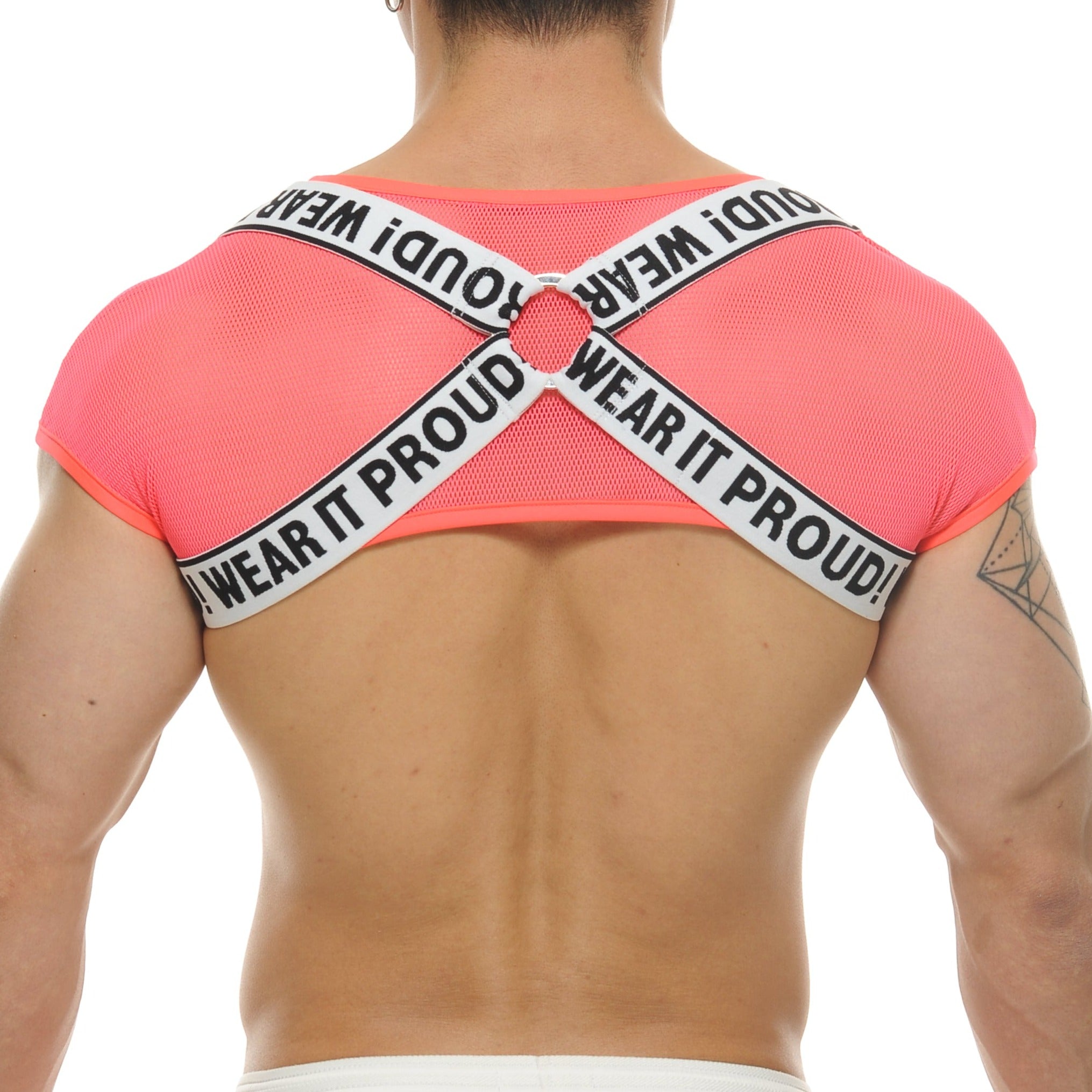 Huck Chest Harness - Pink