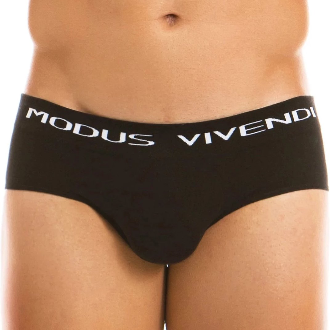 Seamless Classic Brief - Black - Modus Vivendi - trender-wear.myshopify.com