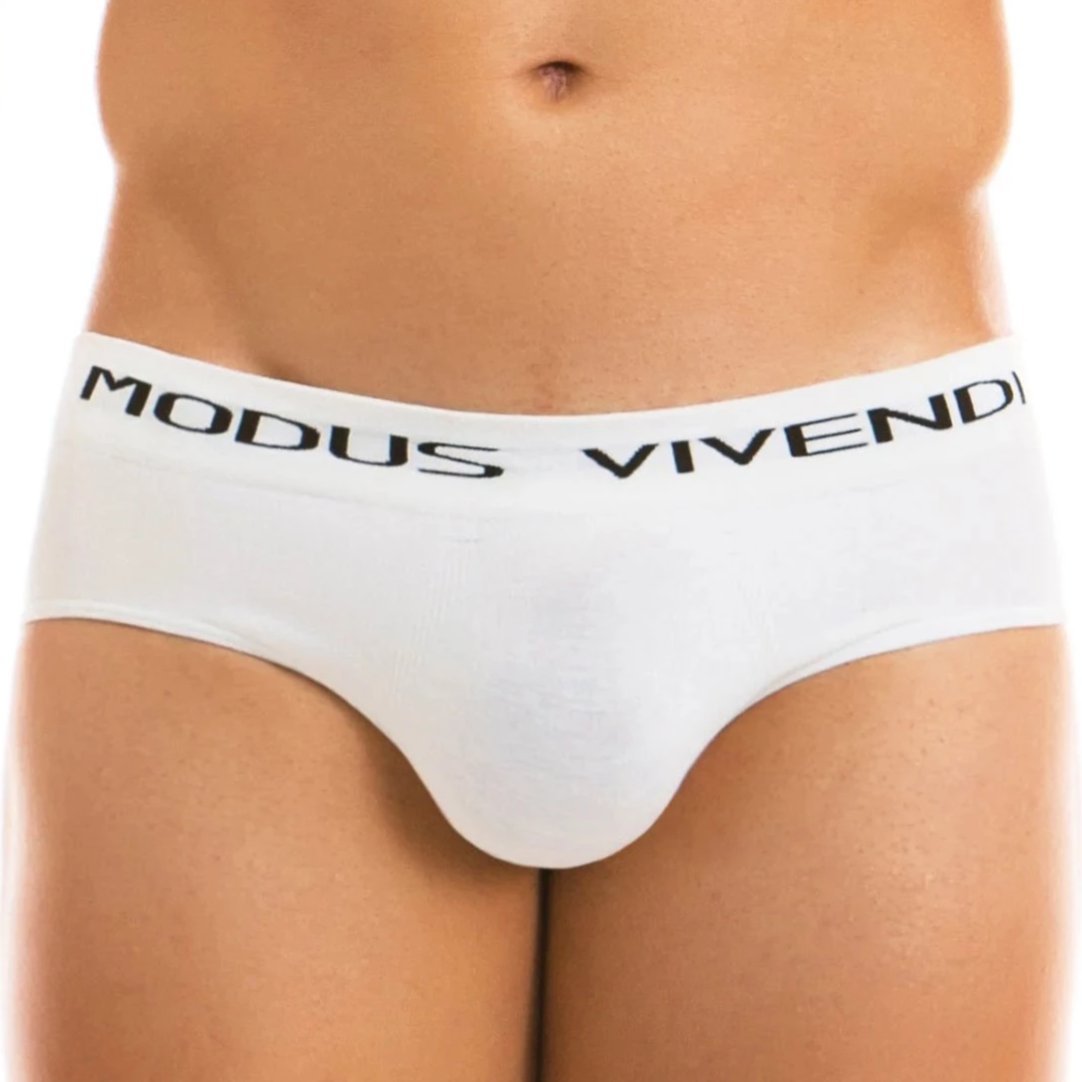 Seamless Classic Brief - White - Modus Vivendi - trender-wear.myshopify.com
