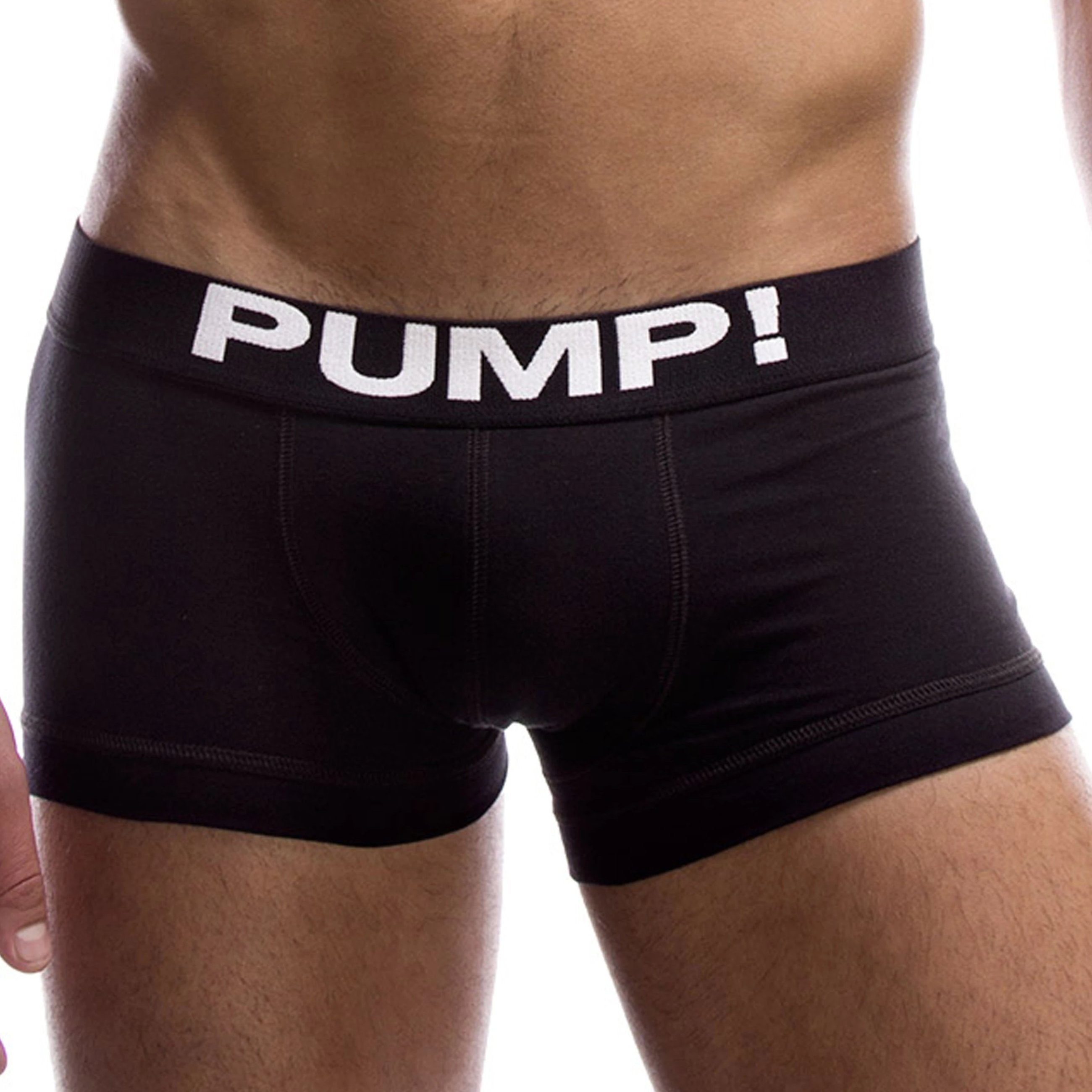 Classic Boxer - Black Front by PUMP! Underwear at Trenderwear.com