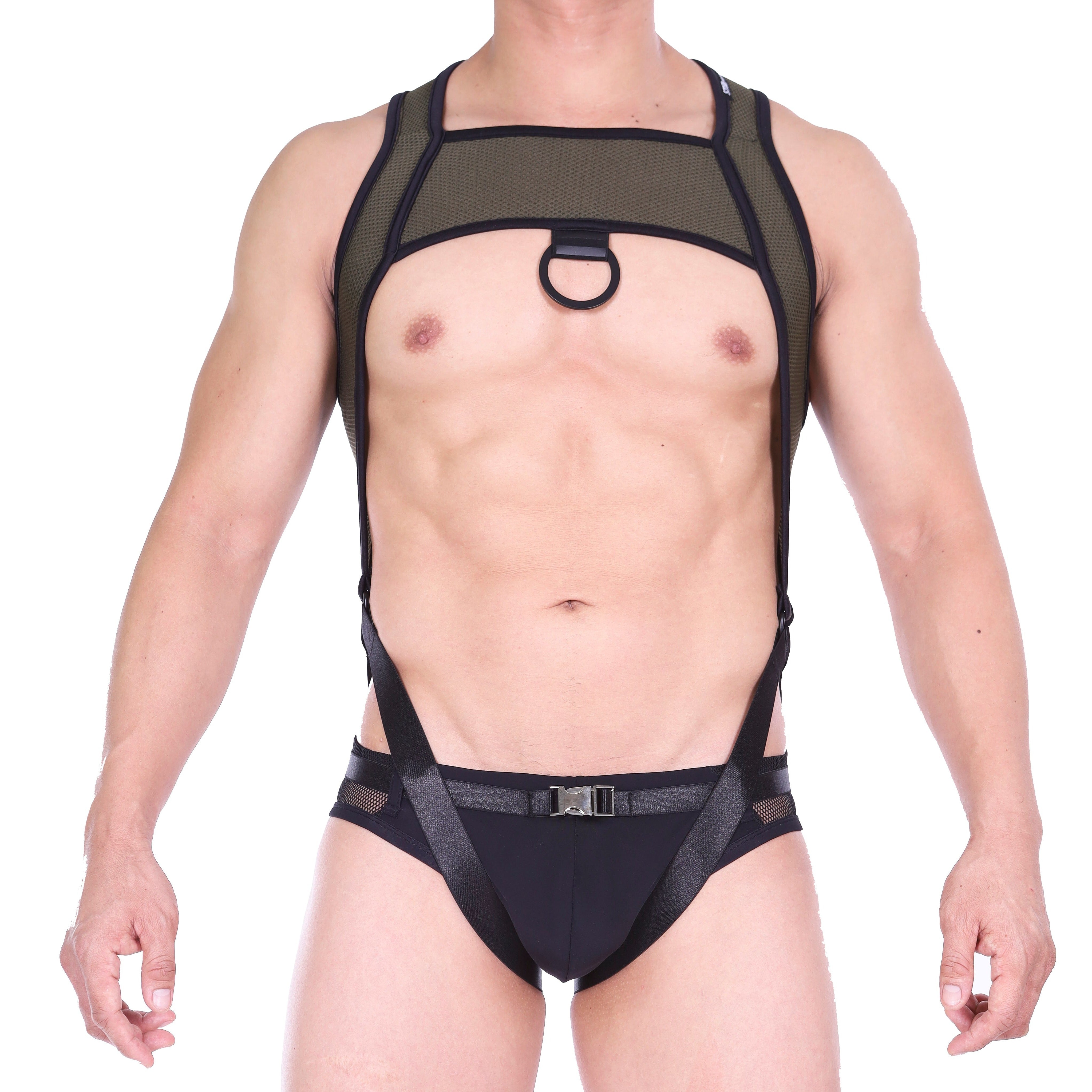 Deploy Body Harness - Army Green