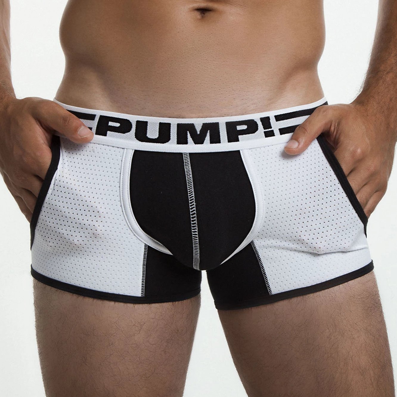 Drop-Kick Jogger Front by PUMP! Underwear at Trenderwear.com