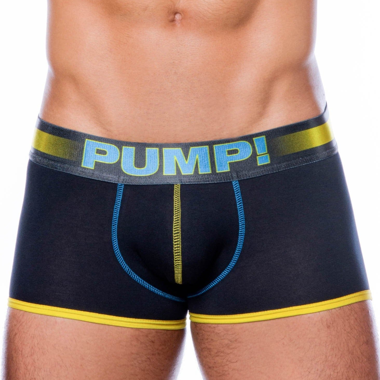 Play Boxer - Yellow Front by PUMP! Underwear at Trenderwear.com