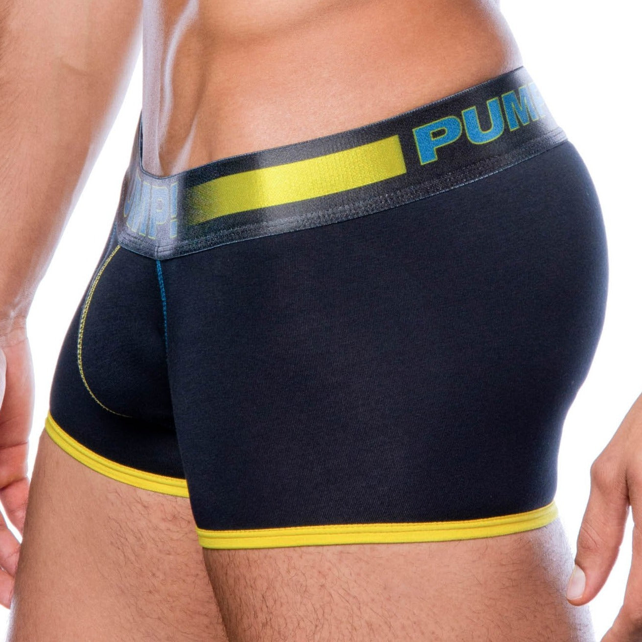 Play Boxer - Yellow Side by PUMP! Underwear at Trenderwear.com