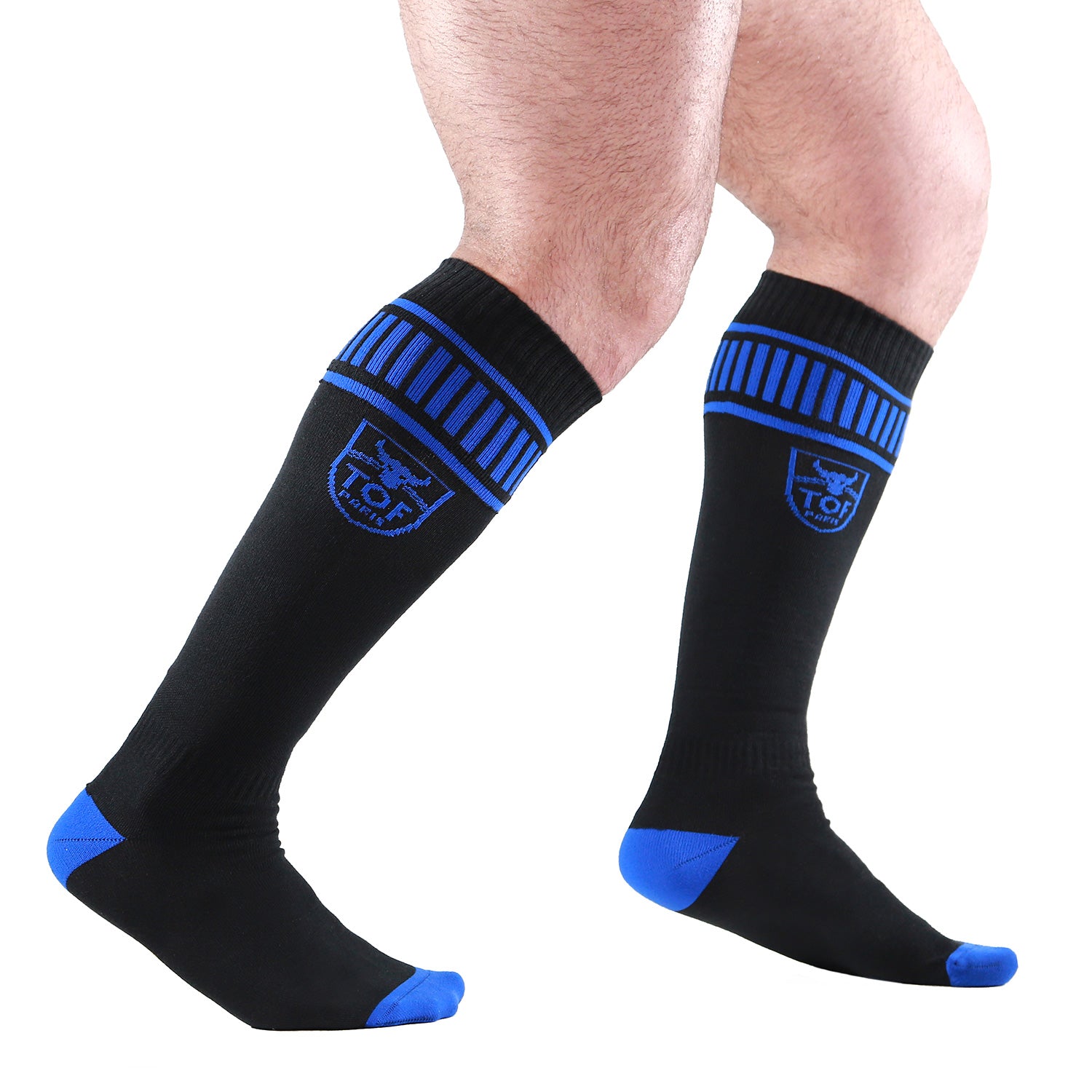 Footish Socks - Black/Blue