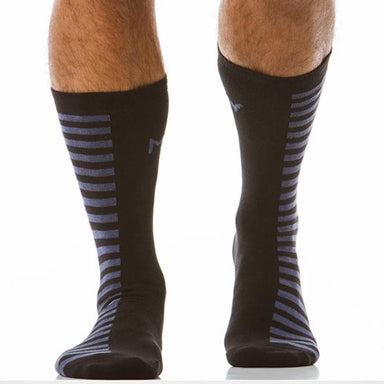 Half 'n Half Socks - Blue - Modus Vivendi - trender-wear.myshopify.com