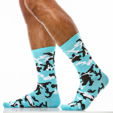 Camo Socks - Aqua - Modus Vivendi - trender-wear.myshopify.com