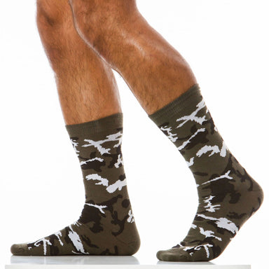 Camo Socks - Khaki - Modus Vivendi - trender-wear.myshopify.com