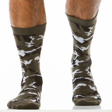 Camo Socks - Khaki - Modus Vivendi - trender-wear.myshopify.com